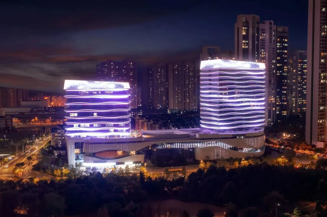 用燈光打造海浪風(fēng)帆，邀您共賞寧德市夜景新地標