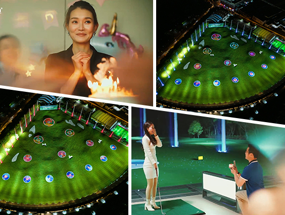 GOLF+無(wú)限玩法！高爾夫智能燈光互動(dòng)控制系統等您來(lái)體驗